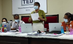 El TED Beni concluye el cómputo de actas de 6 municipios de las provincias Iténez y Mamoré