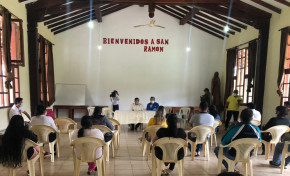 Delegados políticos de San Ramón y autoridades del TED Santa Cruz suscriben el “Acuerdo para una jornada de repetición de votación pacífica y segura”