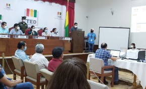 El TED Tarija presenta los resultados oficiales de la elección de autoridades departamentales, regionales y municipales