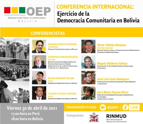 conferencia democracia comunitaria