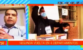 El TSE y cuatro TED transmitirán en directo el cómputo de votos de  la segunda vuelta electoral en Chuquisaca, La Paz, Pando y Tarija