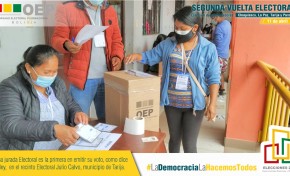 Segunda vuelta: TSE destaca que los votos válidos llegaron al 94%; los blancos y nulos fueron bajos