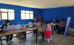 Cuatro localidades de Potosí se benefician con saneamiento documental y certificados de nacimiento gratuitos
