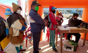 El Serecí Oruro registró partidas de nacimiento de niños de 0 a 12 años en la nación Uru Chipaya