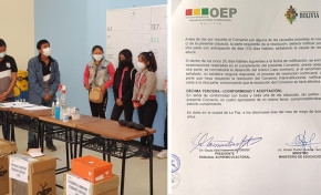 OEP y el Ministerio de Educación firmaron un convenio marco de cooperación interinstitucional para promover la educación ciudadana