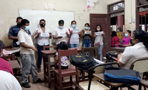 El centro de educación alternativo Santísima Trinidad se prepara para elegir su gobierno estudiantil