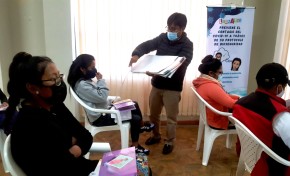 Jóvenes de Machacamarca participan en un curso sobre democracia intercultural propiciado por el TED Oruro