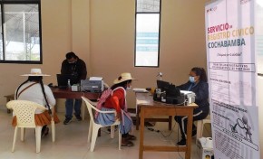 Durante 11 días de campaña, el Serecí Cochabamba emitió 800 certificados de nacimiento gratuitos