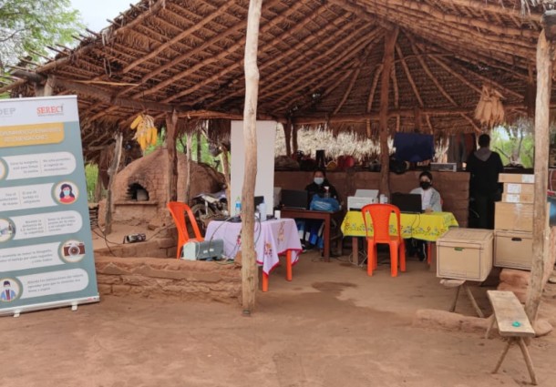 Tarija: cinco comunidades del pueblo Guaraní se benefician con una campaña de saneamiento, certificación gratuita y otros servicios del OEP