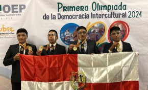 La UE Juan Manuel Calero se corona campeón nacional de la primera Olimpiada de la Democracia Intercultural
