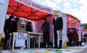Feria de las Democracias: OEP informa sobre las actividades y servicios que brinda en etapa electoral y no electoral