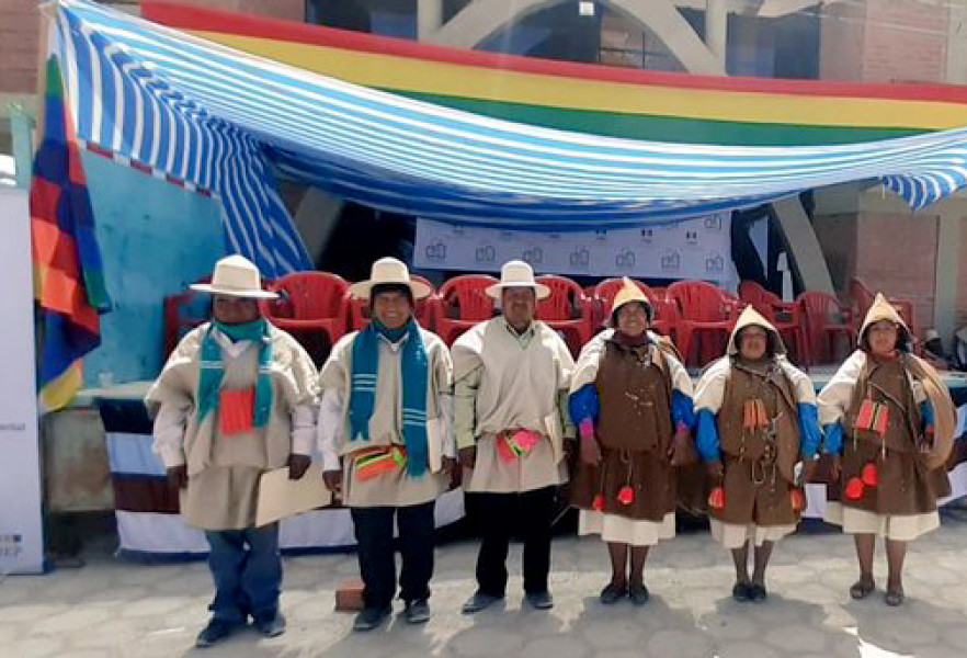 Nación Uru Chipaya elige a su nueva autoridad ejecutiva mediante normas y procedimientos propios