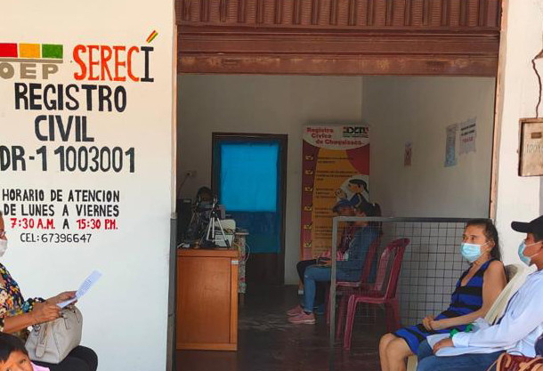 Chuquisaca: OEP lleva servicios registrales del Serecí a nueve localidades indígenas del municipio de Macharetí