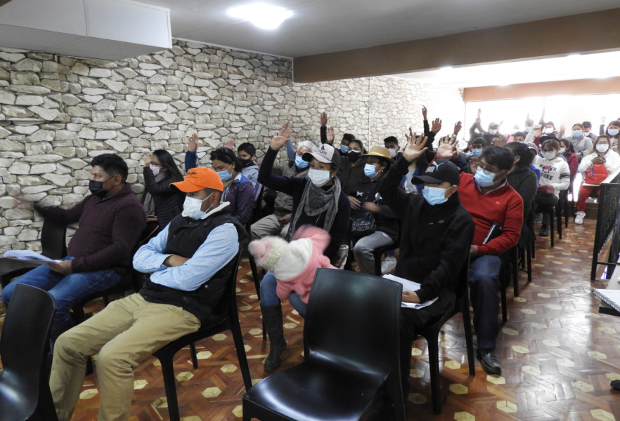 Dieciséis organizaciones políticas de Oruro tienen menos de dos meses para adecuar sus estatutos a la Ley 1096