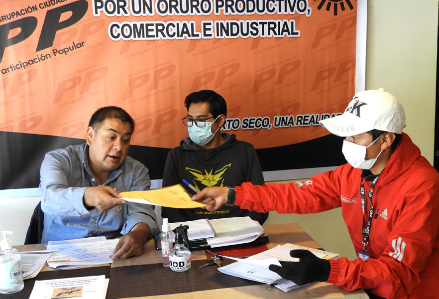 El TED Oruro aprueba registro de Estatuto Orgánico de Participación Popular, adecuado a la Ley 1096