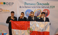 TSE proyecta realizar la segunda versión de las “Olimpiadas del Saber sobre Democracia Intercultural”