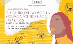 TED La Paz inaugura ciclo de encuentros departamentales contra el acoso y violencia política hacia las mujeres