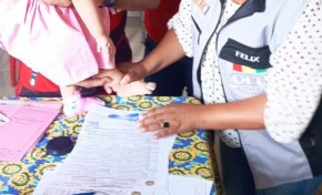 Serecí Pando realiza campaña de registro en dos poblaciones del municipio Bella Flor