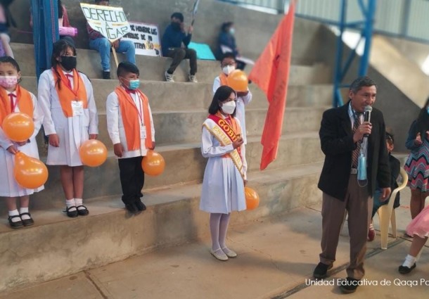 Los gobiernos estudiantiles de Potosí inician su gestión en el Día del Niño