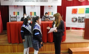 El TED Oruro concluye proceso electoral con 155 gobiernos estudiantiles elegidos