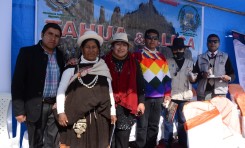 Vocales del TSE y TED Potosí son declarados huéspedes ilustres del municipio de Tahua