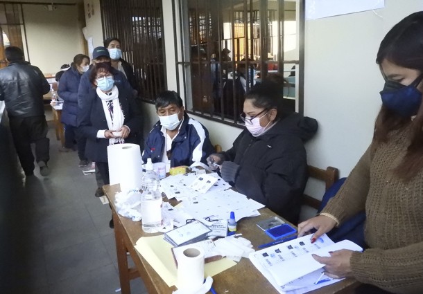 TED Oruro: la elección de Coteor RL alcanza una participación de 41,19 por ciento de electores
