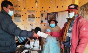 Serecí Oruro: habitantes del municipio de Corque se benefician con una campaña de servicios registrales