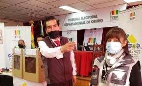 El TED Oruro aplicará medidas bioseguridad en elecciones de Coteor RL