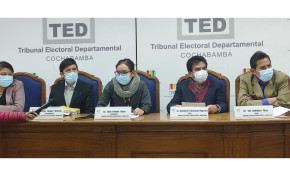El TED Cochabamba aprueba la papeleta de votación para las elecciones de Comteco RL