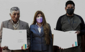 El TED Oruro entrega credenciales a concejales suplentes para que asuman titularidad en tres municipios