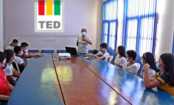 El TED Pando capacita a autoridades municipales infantiles sobre valores de la democracia intercultural