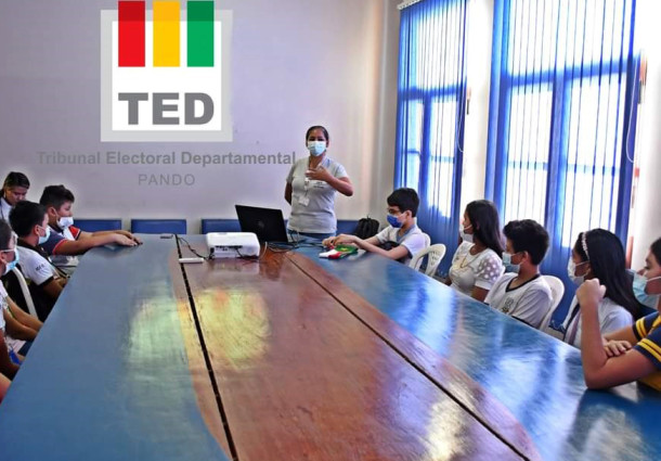 El TED Pando capacita a autoridades municipales infantiles sobre valores de la democracia intercultural