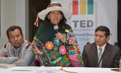 Agrupaciones ciudadanas de Potosí participan en la mesa multipartidaria organizada por el TED y el TSE