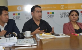 Santa Cruz: Autoridades del TSE participaron en una mesa técnica con representantes de la AIOC Kereimba Iyaambae para la elección de representantes al Ñeamboti Guasu