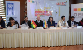 TSE inaugura el taller con expertos internacionales y universidades bolivianas para intercambiar saberes en torno al Padrón Electoral Biométrico
