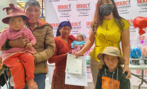 Serecí Cochabamba instala punto de atención por el Día de la Madre para registrar a menores de 12 años