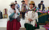 TED Oruro entrega credencial a Shirley Laime, nueva Qulqi Apnaqiri de la UTD Challacota Belén