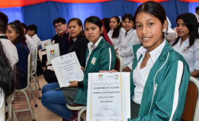 TED Tarija entrega 135 credenciales a estudiantes de gobiernos estudiantiles de Villa Montes
