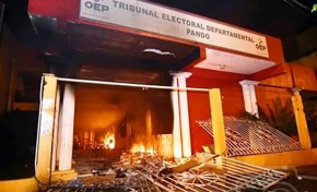 Tras sentencia por la destrucción y quema del TED Pando, vocales anuncian que trabajarán en la prevención de los delitos electorales