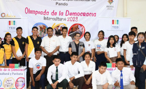 TED Pando concluye primera etapa de las Olimpiadas de la Democracia Intercultural en distritos educativos rurales