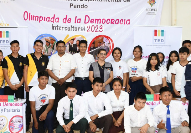 TED Pando concluye primera etapa de las Olimpiadas de la Democracia Intercultural en distritos educativos rurales