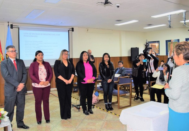 Serecí: tres municipios de Cochabamba se benefician con nuevos oficiales de registro civil