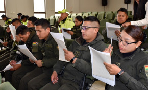 TED Tarija capacita a policías sobre la cadena de custodia rumbo a las elecciones del 13 de agosto