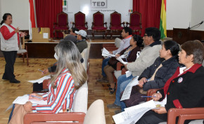 Elecciones de Cosaalt: TED Tarija avanza en la capacitación a jurados electorales
