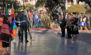Sucre: TSE participa en los actos cívicos en homenaje al 198 aniversario de la independencia de Bolivia