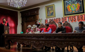 Oruro: TED Oruro y autoridades originarias trazan agenda de socialización sobre asientos y recintos electorales