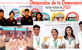 Potosí, Cochabamba y Santa Cruz disputarán la final de las Olimpiadas de la Democracia Intercultural 2023