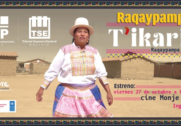 Raqaypampa T’ikarin es el título del documental que presentará el TSE este viernes 27 de octubre en el cine Monje Campero