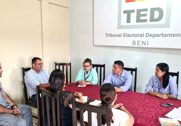 TED Beni: Serecí y Segip coordinan campañas de certificación y empadronamiento