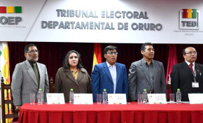 El TED Oruro atendió siete procesos electorales y autorizó recolección de firmas para revocatoria de mandado en 2023